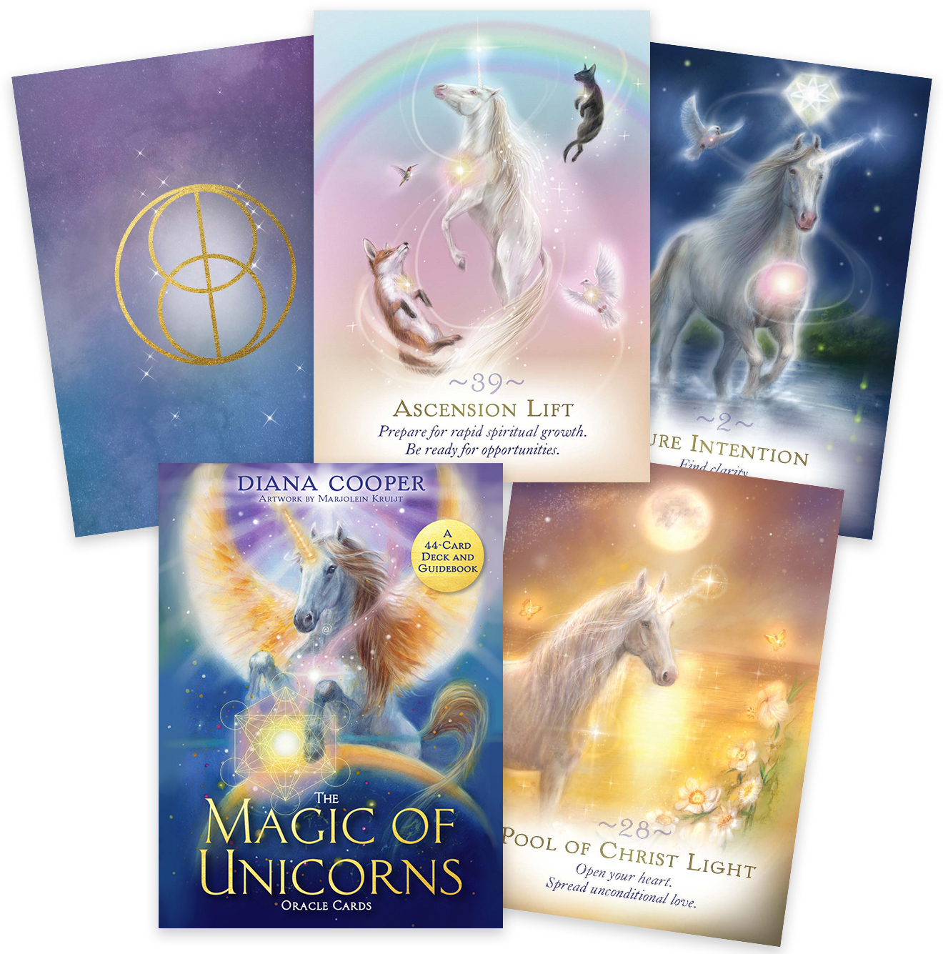 Tarotshop The Magic Of Unicorns Oracle Cards