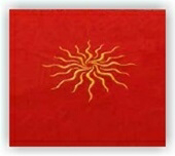 Bild på Tarot Cloth Sun Red