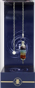 Bild på Deluxe Seven Rings of Chakras Pendulum