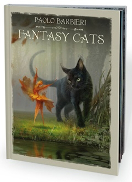 Bild på Fantasy Cats - by Paolo Barbieri - book