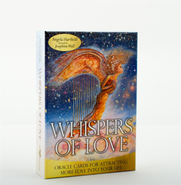 Bild på Whispers Of Love: Oracle Cards For Attracting More Love Into Your Life (deck & guidebook)