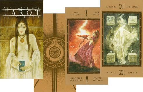 Bild på Labyrinth Tarot (Luis Royo)