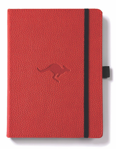 Bild på Dingbats* Wildlife A5+ Red Kangaroo Notebook - Plain