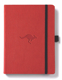 Bild på Dingbats* Wildlife A5+ Red Kangaroo Notebook - Plain