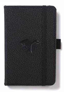 Bild på Dingbats* Wildlife A6 Pocket Black Duck Notebook - Dotted