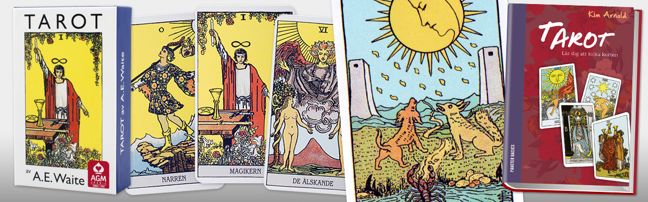 Tarotpaket: Tarot bok + Waite svensk tarot (pocketstorlek)