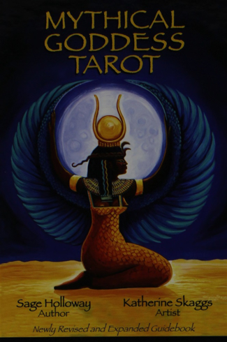 Bild på Mythical Goddess Tarot (6" X 4" X 1-1/4"; 78 Cards Boxed With Booklet)