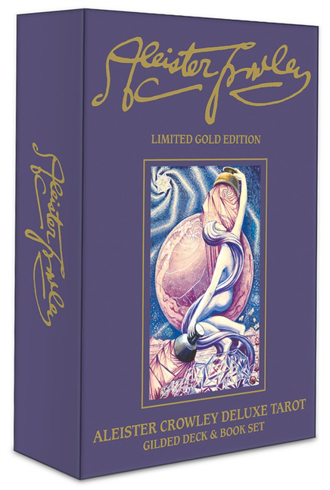 Bild på Aleister Crowley Deluxe Tarot: Gilded Deck & Book Set