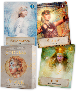 Bild på Goddess Power Oracle Cards Kit