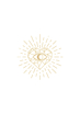 Bild på Symbols White Allseeing Eye in heart