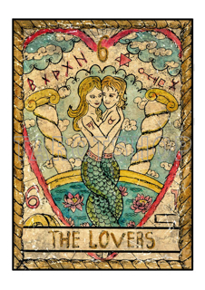 Bild på Mystic The Lovers (21x30 cm)