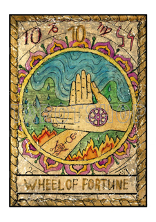 Bild på Mystic Wheel of Fortune (21x30 cm)