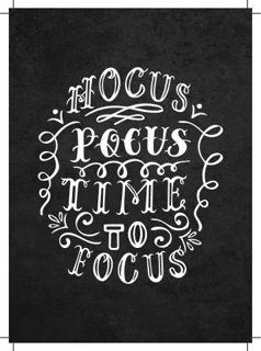 Bild på Hocus Pocus Time To Focus (13x18)