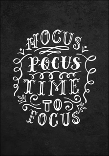 Bild på Hocus Pocus Time To Focus (70x100)