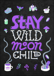 Bild på Stay Wild Moon Child II (50x70)
