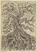 Lenormand Engraved - Tree