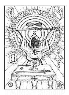 Bild på Engraved The Magician (13x18 cm)