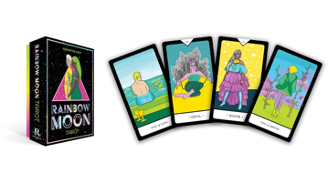 Bild på Rainbow Moon Tarot (78-Card Deck & 144-Pag