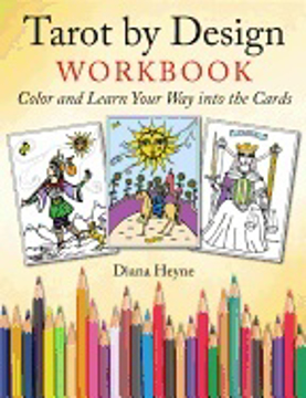 Bild på Tarot by design workbook - color and learn your way into the cards
