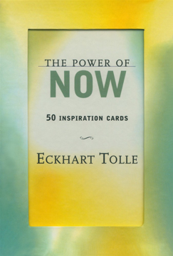 Bild på Power Of Now Inspiration Cards (Set Of 52 Cards, 4" X 5-3/4"