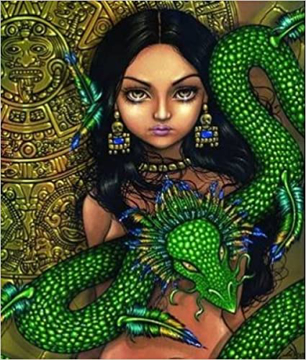 Bild på Priestess Of Quetzalcoatl Mouse Mat