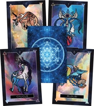 Bild på Aether Creatures Oracle Cards