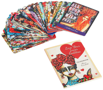 Bild på Love Your Inner Goddess Oracle Cards : Oracle Cards to Express your Divine Feminine Spirit