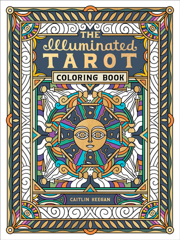 Bild på The Illuminated Tarot Coloring Book