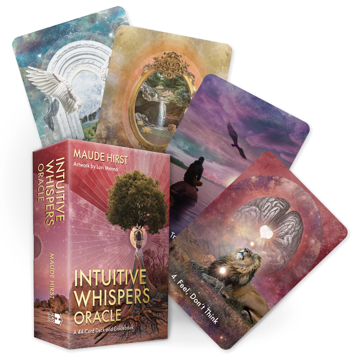 Bild på Intuitive Whispers Oracle: A 44-Card Deck and Guidebook