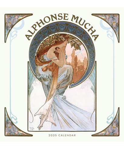 Bild på Alphonse Mucha CAL25136: 2025 Wall Calendar