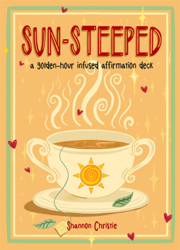 Bild på Sun-Steeped: A Golden-Hour Infused Affirmation Deck (52 Full-Color Cards and 64-Page Guidebook)