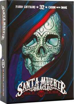 Bild på Santa Muerte Oracle: 32 Full Colour Cards and Instruction Booklet