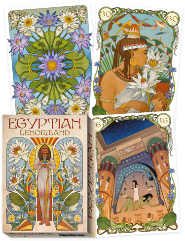 Bild på Egyptian Art Nouveau Lenormand Oracle