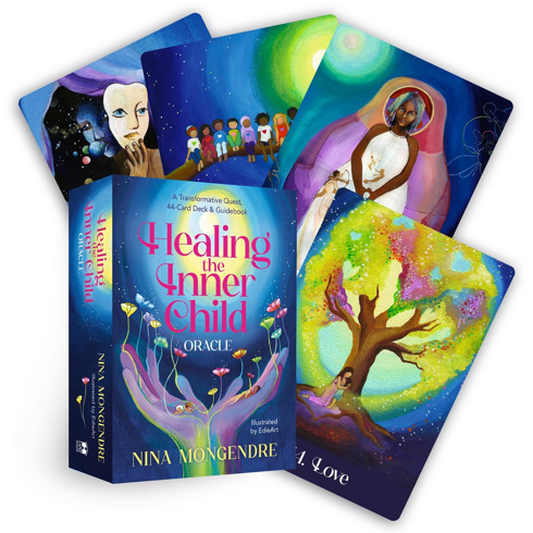 Bild på Healing the Inner Child Oracle: A Transformative Quest, 44-Card Deck & Guidebook