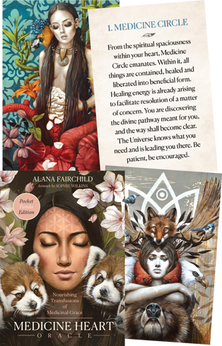 Bild på Medicine Heart Oracle Pocket Panda Edition