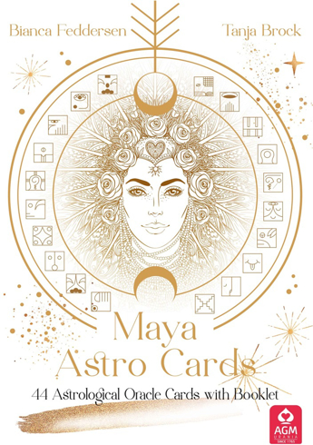 Bild på Maya Astro Cards: 44 astrological oracle cards with booklet