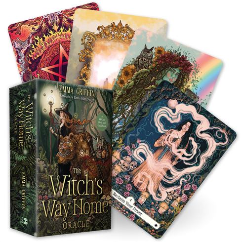 Bild på The Witch's Way Home Oracle: A 44-Card Deck and Guidebook