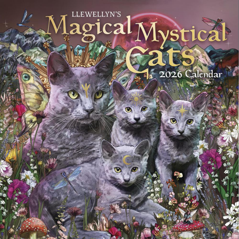 Bild på Llewellyn's 2026 Magical Mystical Cats Calendar