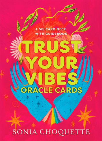 Bild på Trust Your Vibes Oracle Cards: A 50-Card Deck with Guidebook