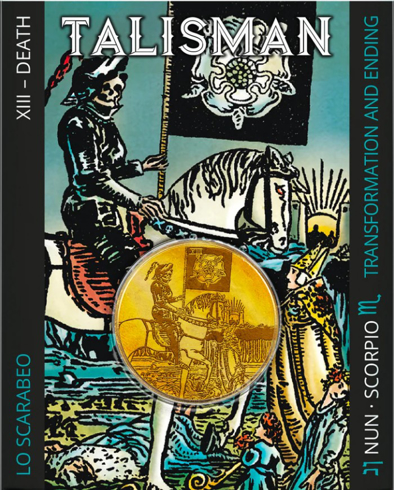 Bild på Tarot Talisman - Death