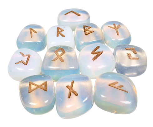 Bild på Kristallrunor: månsten