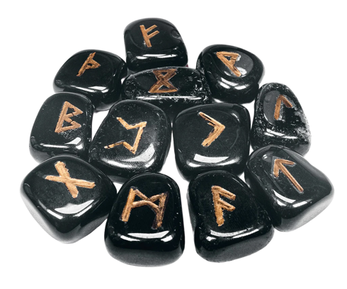 Bild på Kristallrunor: hematit