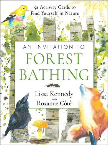 Bild på An Invitation to Forest Bathing: 52 Full-Color Activity Cards to Find Yourself in Nature