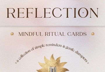 Bild på Reflection - Mindful Ritual Cards: A collection of simple reminders and gentle disruptors