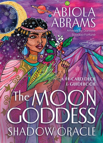 Bild på The Moon Goddess Shadow Oracle: A 44-Card Deck & Guidebook