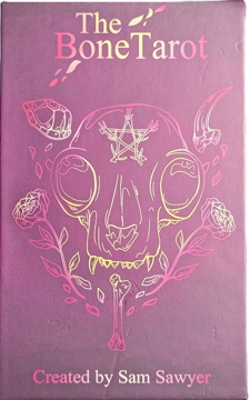 Bild på The Bone Tarot Deck: 78 Card Divination Deck with Guidebook