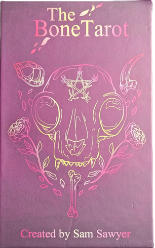 Bild på The Bone Tarot Deck: 78 Card Divination Deck with Guidebook