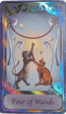 Bild på The Crooked Cat Tarot Deck: 78 Card Divination with Guidebook