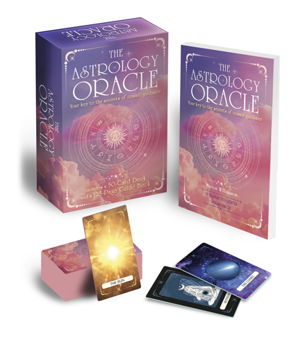 Bild på The Astrology Oracle Book & Card Deck: Includes a 50-Card Deck and a 128-Page Guide Book