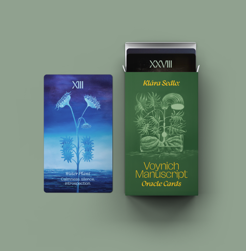 Bild på Voynich Manuscript Oracle Cards